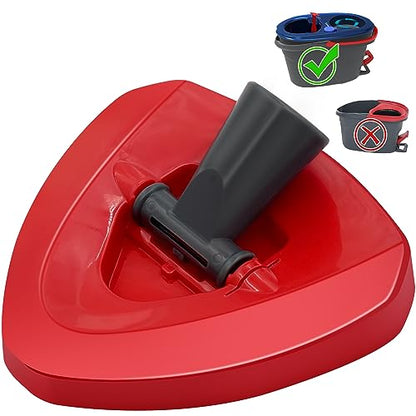 Spin Mop Replacement Head Base Compatible with Ocedar RinseClean 2 Tank System Only Spin Mop Heads Base Replacement for O Cedar Mop Replace Head, Rotating Mop Base for EasyWring RinseClean Spin Mop - color: Mop Base-2 Tank Rinseclean System