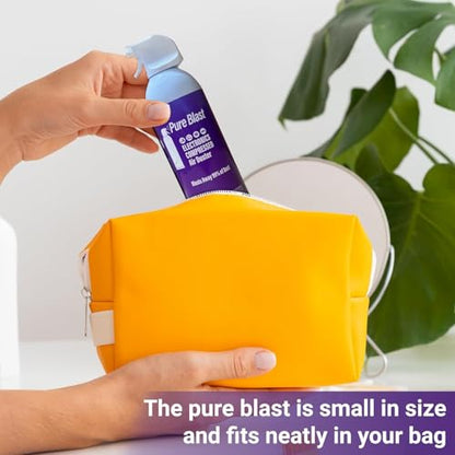 Pure Blast 10oz Compressed Air Duster Can – Made in USA – Powerful Dust Remover for Electronics, Keyboards, Computers & Office Equipment – Moisture-Free, No Residue – 1 Pack