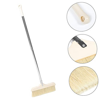 Indoor Brooms for Sweeping Soft Bristle Broom Long Handle Floor Cleaner Tool