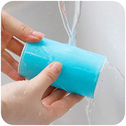 Portable Washable dust Remover Drum Portable Folding Clothes Sticky Hair Remover Pet Cats Dog Hair Removal dust dust Brush roll(Scode) - size: Scode