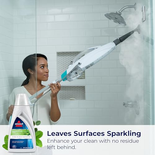 BISSELL EUCALYPTUS MINT DEMINERALIZED STEAM MOP WATER, 32 ounces, 1392, WHITE - style: Contemporary