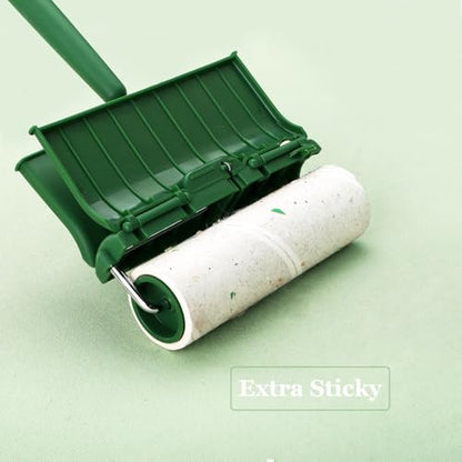6.3 inch Lint Roller Refills Only for 6.3'' Large Lint Rollers Extra Sticky Lint Pet Hair 6.3 inch Replacement Rolls, Pack of 4 Refills, 90 Sheets per Refill, 360 Sheets Total - size: 6.3 inch