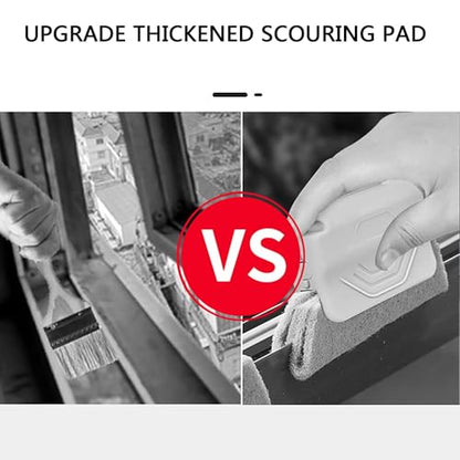Magic Window Track Cleaner, 2024 Upgraded Window Groove Cleaning Brush Tools Set, Hand-held Window Track Cleaner Brushes Tools Set for Window lides Gaps Tile Lines Shutter Car Vents (Gray 3PCS) - color: Gray 3pcs