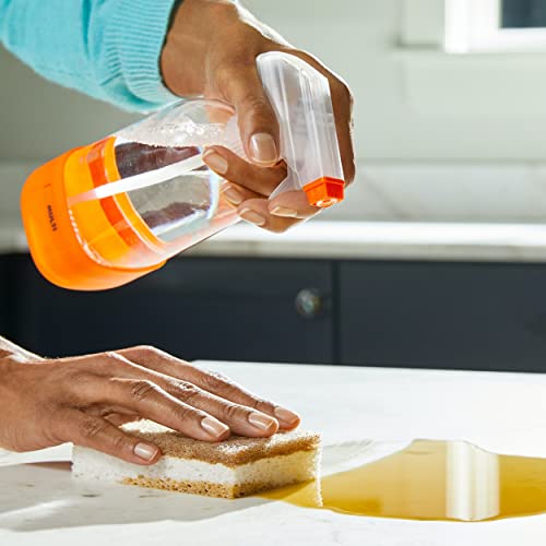 Grove Co. Multi-Purpose Cleaner, Refill Concentrate (6 x 1 Fl Oz) Plant-based Household Cleaning Supplies, Ammonia & Chlorine Free, No Plastic Waste, Lemon & Eucalyptus Scent, Total 3 x 2 Pack Refills - size: 1 Fl Oz (Pack of 6)
