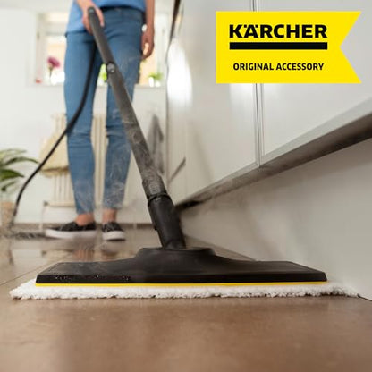 Kärcher Steam Cleaner Floor Pads, Microfiber - Designed for Karcher SC3 Steam Cleaner Floor Nozzle - for Power Steamers - 2 Pack - style: Floor Pads
