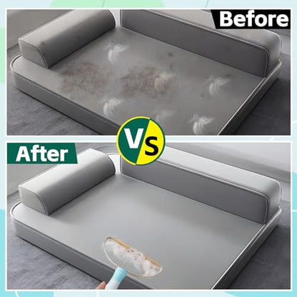 Pet Hair Remover, Retractable Carpet Scraper Rake, Portable Carpet Scraper of Dog Cat Hair Remover for Embedded Fur Removal from Carpet, Stair or Rug