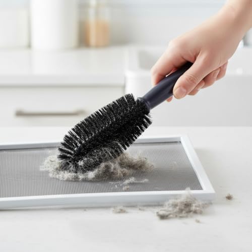 Brushtech ProClean Dryer Lint Brush – Heavy-Duty Vent, Trap & Screen Cleaner with Flexible Nylon Bristles, Durable Construction for Laundry Safety, Home Maintenance & Efficient Cleaning