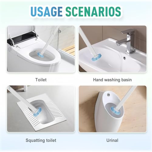 Disposable Toilet Brush, 2026 New Toilet Brush Holder, Compact Wall Mounted Toilet Brush for Modern Bathrooms, Hygienic Toilet Cleaner for Families (Gray+18PCS Brush Heads) - color: Gray+18pcs Brush Heads