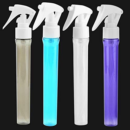 Dioche Mini Spray Bottle - Hairdressing Water Sprayer Tube Shaped Small Water Spray Bottle Refillable Mist Spray Barber Empty Hair Styling Spray Bottle for Haircutting Watering Plants(Brown)