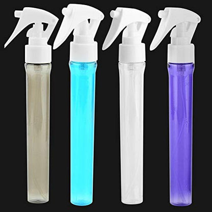 Dioche Mini Spray Bottle - Hairdressing Water Sprayer Tube Shaped Small Water Spray Bottle Refillable Mist Spray Barber Empty Hair Styling Spray Bottle for Haircutting Watering Plants(Brown)