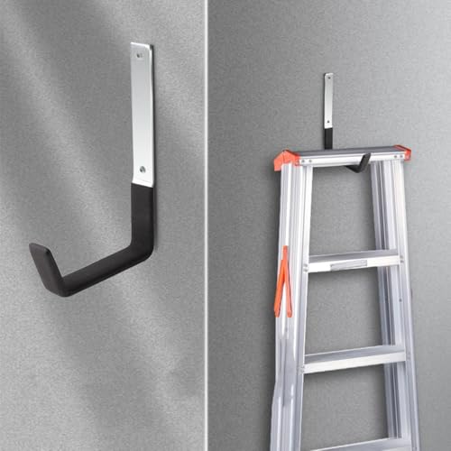 Pack of 2 Stainless Steel Hooks for Garage Storage Space Saving Wall Mount Tool Cable Hangers Extension Cord Organizers