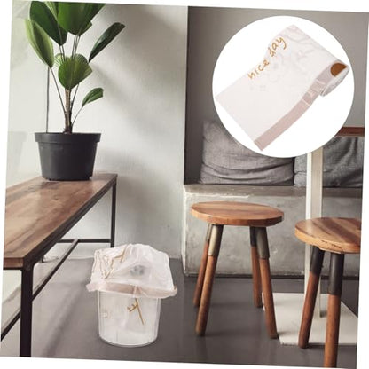 60Pcs Large Capacity Drawstring Trash Bags Thick Reinforced Garbage Bags for Home Kitchen Leak Resistant Handheld Pouches