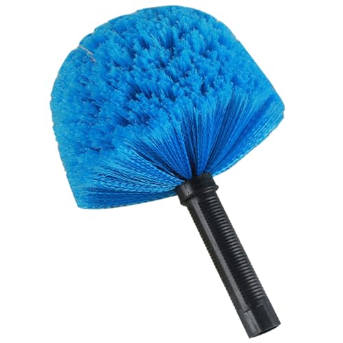 Cobweb Duster Head Twist on Spider Web Brush for Cleaning,Duster Refills Head Attachment Fits Standard Threaded Poles, No Pole,Hand Duster Dusters