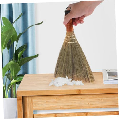 VOSAREA 3pcs Whisk Broom for Indoor Sweeping Lightweight Cleaning Tool for Hardwood Floors Easy Corner Access Gentle