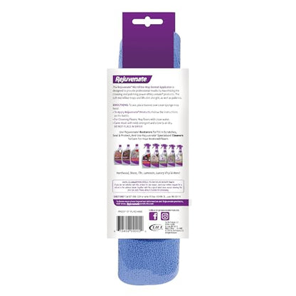 Rejuvenate Microfiber Bonnet Applicator, 1 Count, Converts Any Sponge Mop To A Reusable Microfiber Mop