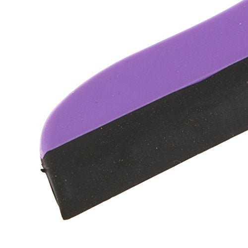 Menolana Silicone Squeegee for Glass Surfaces, 25x22x3.4cm Handheld Window Wiper for Home, Bathroom Shower Doors and Car Windshields