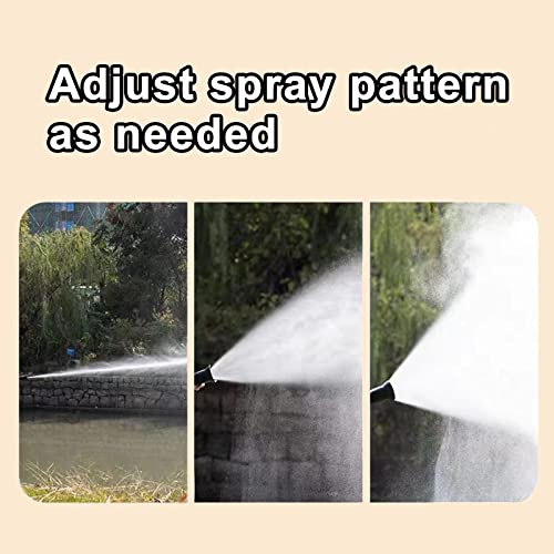 Heavy Duty Adjustable Sprayer Wand,3/8"Brass Hose Barb,Agricultural Spray Gun-Up to 5.5GPM, 400 PSI (Black Heavy Duty Spray Gun)