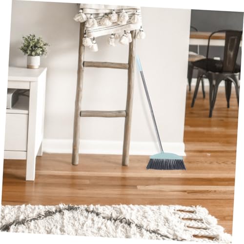 ULTECHNOVO Long Handle Sweeper Lightweight Indoor Broom for Household Cleaning with Metal Handle Convenient Storage Design for Floors Kitchen Garage and Patio