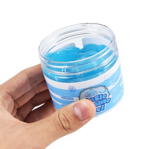 SenseYo 2 Pack Car Cleaning Gel Slime Clean Putty Dust Remover Car Interior Cleaner Kit Supplies Accessories Auto Detailing Tools for Air Vents Consoles Cup Holders Keyboards Notebook Camera