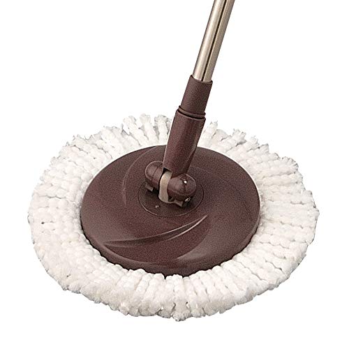 Azuma TSM547 Rotating Mop, Tornado Round Mop, Wipe Width 13.4 inches (34 cm), Handle Length 42.1 - 51.2 inches (107.5 - 130 cm), Mop Only