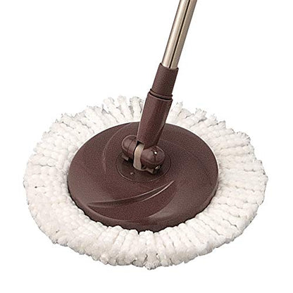 Azuma TSM547 Rotating Mop, Tornado Round Mop, Wipe Width 13.4 inches (34 cm), Handle Length 42.1 - 51.2 inches (107.5 - 130 cm), Mop Only