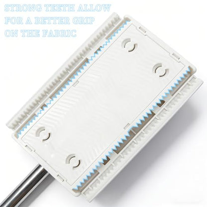 Snap Grip Mini Mop,2026 Upgraded Zero Touch Snap Grip Mini Mop,Cloth Changing MiniMop,Automatic Hands Free Push Pull Handle,Includes 1 MiniMop & 5 Reusable Cloths