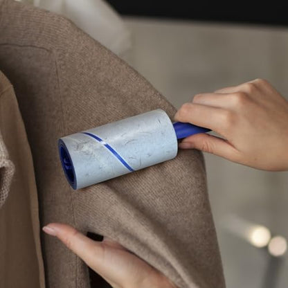 1200 Sheets Lint Roller with 6 Upgraded Handles (6 Rollers + 6 Refill), Mage Value Set Sticky Lint Rollers for Pet Hair, Portable Pet Hair Remover for Clothes, Furniture, Carpet, Dog and Cat - size: 6 Handles + 6 Refills + 1200 Sheets