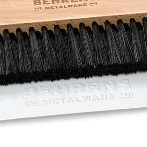 Behrens White Galvanized Dustpan & Brush Set - color: White