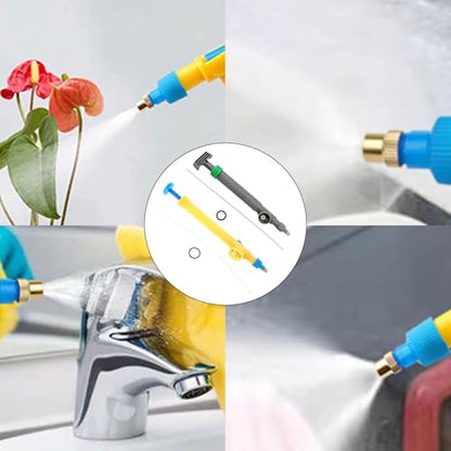 Manual High Pressure Air Pumps Sprayer Adjustable Drink Bottle Sprays Head Nozzle Pressure Washer Accessories Garden Sprayer