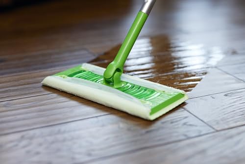 Amazon Basics Wet Mopping Cloth Refills, Multi-Surface Floor Cleaning, Fresh Scent, Low Streak, Disposable, 24 Count (Fits Swiffer Sweeper Mop Heads) - size: 24 Count (2 Packs of 12), style: Wet Mopping Cloth Refills