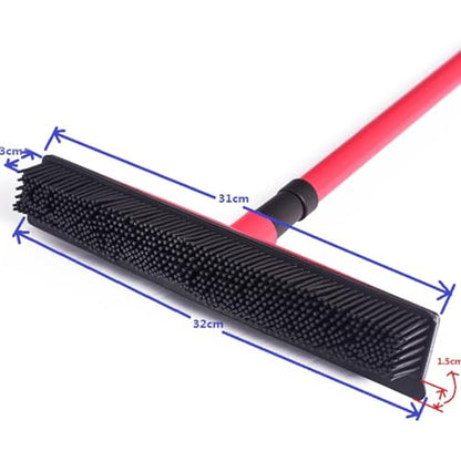 Pet Hair Removal Broom Long Handle Carpet Cleaning Tool Dog Hair Cleaning Broom