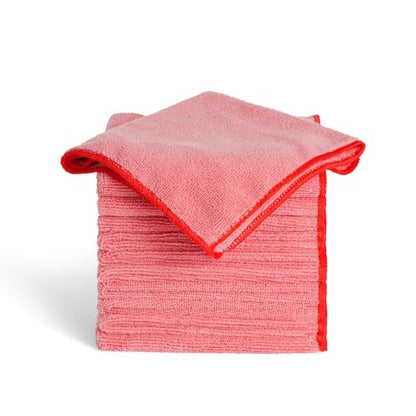 Rubbermaid Microfiber Heavy-Duty Cloth Towels 16 Pack 16"x16" Non-Scratch Dense-Fiber Reusable/Washable for Cleaning/Wiping/Polishing for Home/Kitchen/Car - size: 16-Pack