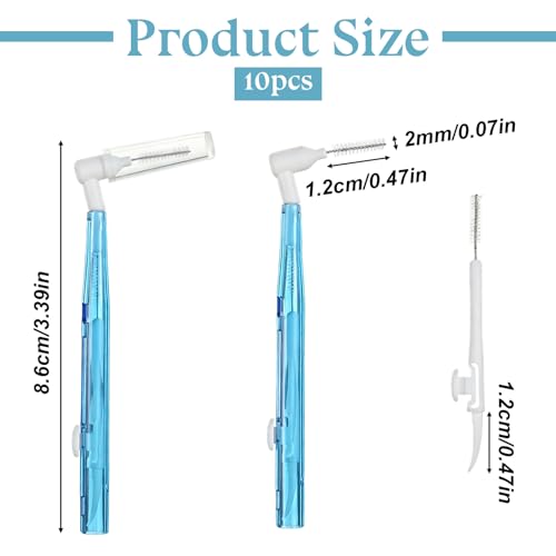 10Pcs Cell Phone Cleaning Kit, Dual Head Multifunction Anti-Clogging Nylon Brushes Hook Cleaner, Mini Cleaning Kits for 16 17 Pro Max Charging Port, Phone Speaker, Earphone, Tablet, Camera, Keyboard
