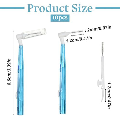 10Pcs Cell Phone Cleaning Kit, Dual Head Multifunction Anti-Clogging Nylon Brushes Hook Cleaner, Mini Cleaning Kits for 16 17 Pro Max Charging Port, Phone Speaker, Earphone, Tablet, Camera, Keyboard