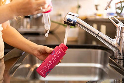 FRAMAR Premium Hair Mister Spray Bottle – Continuous Spray Bottle For Hair, Water Sprayer, Continuous Mister for Salon Supplies – Ultra Fine Mist – Pink 250 ml - color: Pink