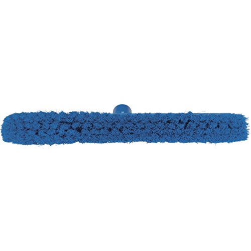 Remco 2 x 16 in Sweep Face Broom Head, Soft, Synthetic, Blue 31783-1 Each - color: Blue, size: 3178