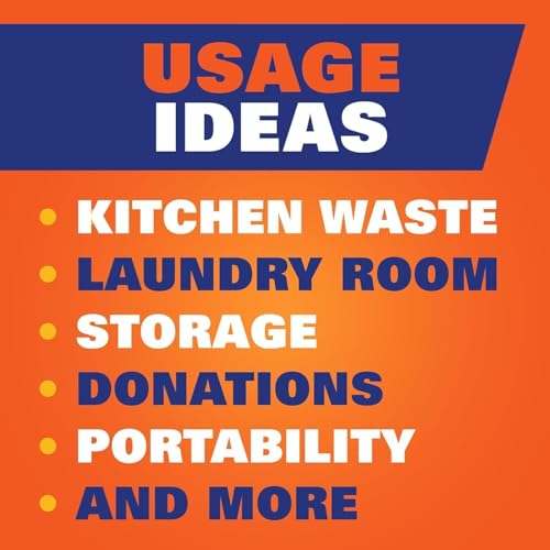 Hefty Ultra Strong Tall Kitchen Trash Bags, Citrus Twist, 13 Gallon 20 Count (Pack of 4) - size: 20 Count (Pack of 4)