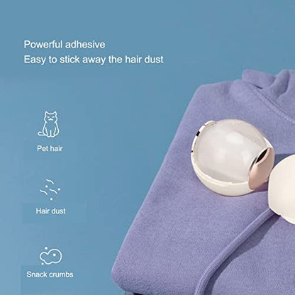 SYH&AQYE Washable Reusable Lint Roller Ball, Washable Lint Remover, Sticky Portable Dog Cat Pet Hair Remover Tool for Clothing, Furniture, Carpets, Beds, Sofas, and More