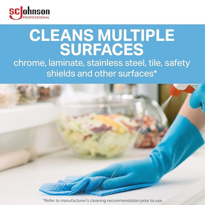 SC Johnson Professional Windex Glass and More Multi-Surface Cleaner, Windex Glass Cleaner Refill, Multi Surface Cleaner, 128 fl. oz. Bottles, 4 Count, for Professional Use Only - size: 1 Count (Pack of 4)