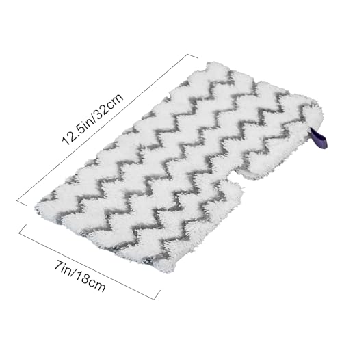 6 Pack S3501 S3601 Steam Mop Replacement Pads for Shark S3501 S3601 S3550 S3801 S3901 S3601D S3801CO S3901D S3455K S2902 SE450 Steam and Scrub Pocket Mop Steamer Pads Washable - color: 6 Pack Gray