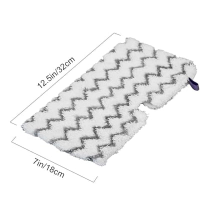 6 Pack S3501 S3601 Steam Mop Replacement Pads for Shark S3501 S3601 S3550 S3801 S3901 S3601D S3801CO S3901D S3455K S2902 SE450 Steam and Scrub Pocket Mop Steamer Pads Washable - color: 6 Pack Gray