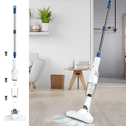 Vacuum Cleaner 60W Handheld Stick Vacuum with 30 Mins Long Runtime, Lightweight Pet Hair Vacuum Upright Vacuum Cleaner for Carpet Hard Floor Keyboard Floor Vleaner Machine