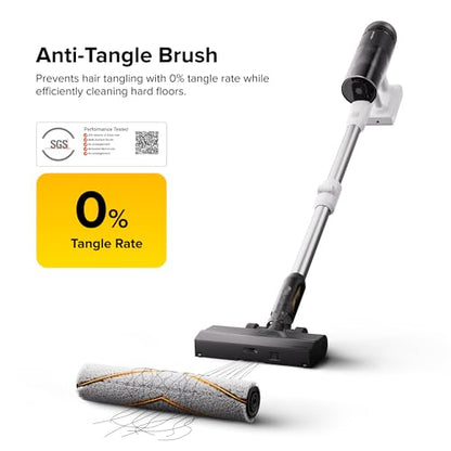 roborock H60 Pro Cordless Stick Vacuum Cleaner, 170AW Suction Power, 80-Min Runtime, 90° Bendable Tube, Dust-Detecting LED, Anti-Tangle Vacuum Cleaner for Home, Carpets, Hard Floors & Pet Hair - size: H60 Pro