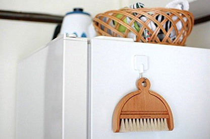 handcrafted table dustpan and brush by Iris Hantverk