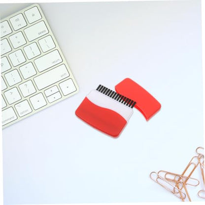 ORFOFE 3pcs Multi-Function Keyboard Brush Set Dual Head Phone Computer Screen Portable Electronics Cleaning Brush for Laptop Keyboard Phone for Home Travel