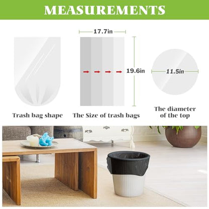 4 Gallon 1000 Counts Small Black Trash Bag Bulk Garbage Bags by Teivio, Bathroom Trash Can Bin Liners, Small Plastic Bags for home office kitchen - size: 1 Count (Pack of 1000), style: 1000pcs-4 Gallon-Black