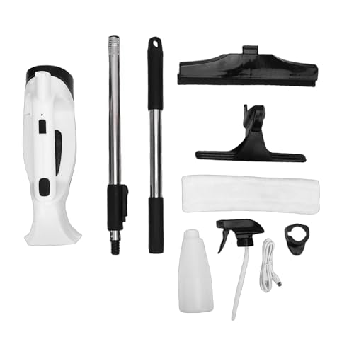 VINGVO Electric Window Cleaner, Strong Suction Handheld Glass Tool, Wastewater Collection Tool with Efficient Design, Ideal for Home & Commercial Use