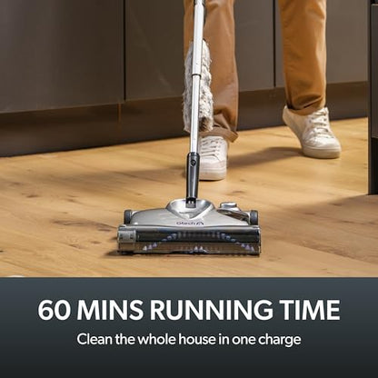 Gtech SW02 Cordless Lithium Carpet and Hardwood Floor Sweeper - Cordless Adjustable Vacuum - Up to 60 Minutes of Runtime - Rechargeable 7.2v Li-ion Battery - Lightweight (3.5 lbs.) - style: Advanced Sweeper SW02