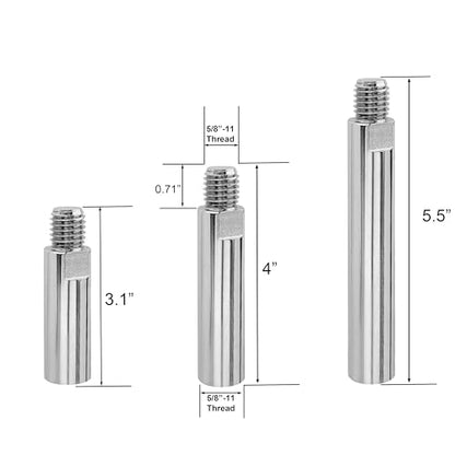 7 Pack Wire Wheel Cup Brush for 4 1/2 Angle Grinder with 5/8"-11 Thread Extension Rod,4 & 3 Inch Twist Knotted Coarse Crimped Wire Brushes (Wire Wheel Set & Grinder Extension Rod) - style: Wire Wheel Set & Grinder Extension Rod