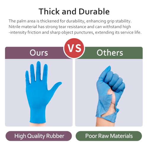 Ergonomic Disposable Nitrile Glove Lining, High Elasticity - size: Medium